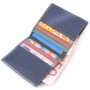 Гаманець ST Leather З натуральної шкіри Різнобарвний (19507)