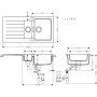 Мийка кухонна Hansgrohe S52 (43357290)