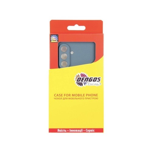 Чохол до мобільного телефона Dengos Carbon Kit for Samsung Galaxy A17 case + glass Grey (DG-KM-161)