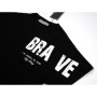 Футболка дитяча A-Yugi BRAVE (7308-146-black)