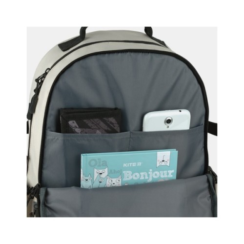 Рюкзак шкільний GoPack Education Teens 186 бежевий (GO25-186L-4)