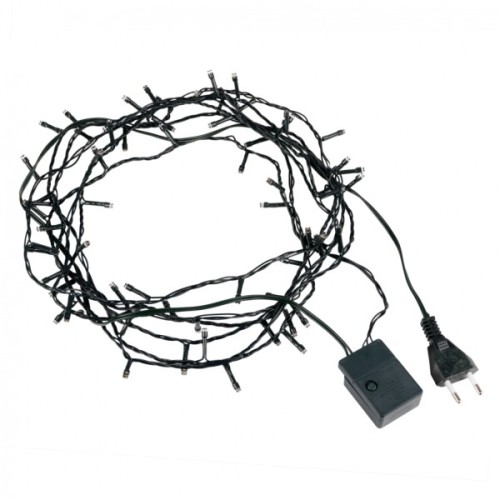 Гірлянда YES! Fun Нитка 70 LED Тепло-біла 4.9 м 8 режимів Мерехтіння (974835)