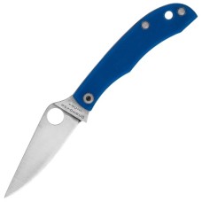 Ніж Spyderco Honeybee 12C27 G-10 Blue (C137GBLP)