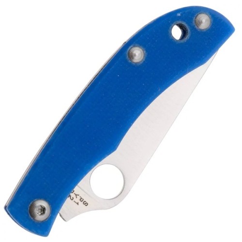 Ніж Spyderco Honeybee 12C27 G-10 Blue (C137GBLP)