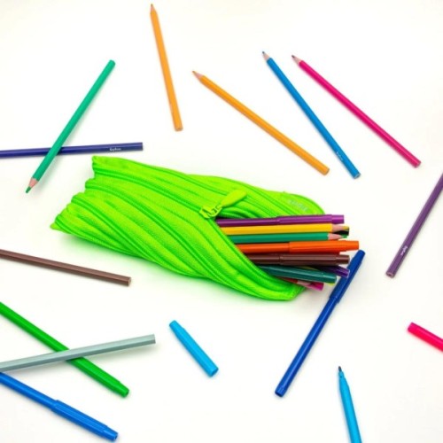Пенал Zipit Neon Radiant Lime (ZT-NN-1)
