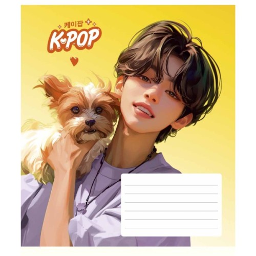 Зошит Школярик 24 аркуша лінія (024-3495L)