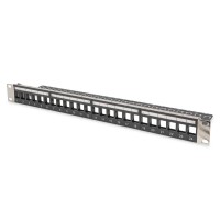 Патч-панель 19" 1U 24 порти набірна Kyestone Digitus (DN-91411-LF)