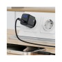 Зарядний пристрій Acefast USB-C 30W GaN with digital display black (6974316284444)