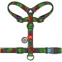 Шлея для собак WAUDOG Nylon з QR паспортом анатомічна H-подібна "Калина" L (5160-0228)
