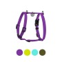 Шлея для собак WAUDOG Magnet анатомічна Н-подібна з QR-паспортом, магнітна пряжка-фастекс S фіолетова (26229)