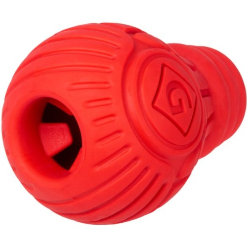 Іграшка для собак GiGwi Bulb Rubber Лампочка гумова М червона (2337)