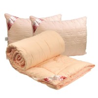 Ковдра Руно набір ковдра 200х220 + 2 подушки 50х70 (925.52Rose Pink)