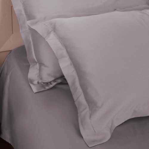 Постільна білизна MirSon Tencel №06 Gray 220x240 King Size (2200009370496)