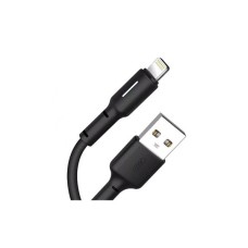 Дата кабель USB 2.0 AM to Lightning 1.0m 3A black XO (NB112-i-BK)
