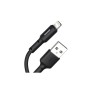 Дата кабель USB 2.0 AM to Lightning 1.0m 3A black XO (NB112-i-BK)