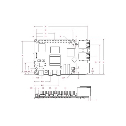 Мікро ПК Raspberry Pi 5 16GB (RPI505)