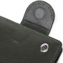 Гаманець ST Leather З натуральної шкіри Зелений (23070)