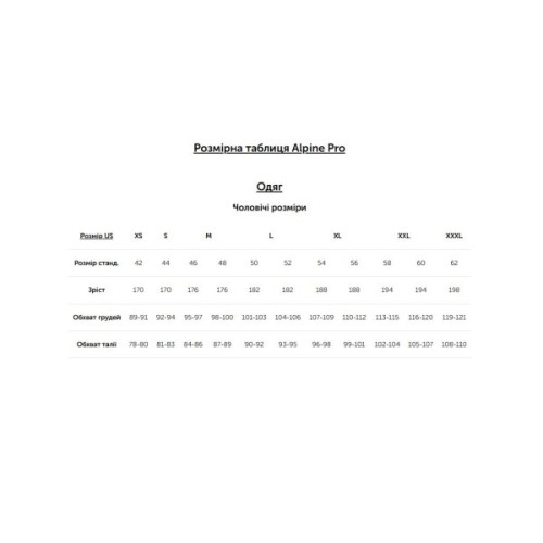 Футболка Alpine Pro Basik MTSE824 990 - XL - чорний (007.021.0214)