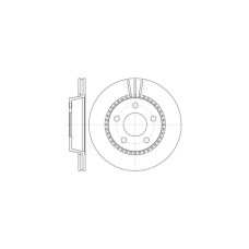 Гальмівний диск REMSA 6356.10