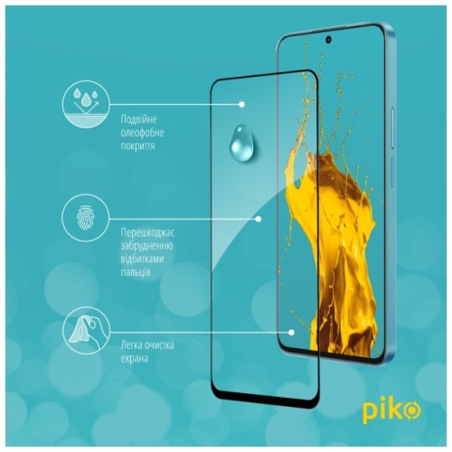 Скло захисне Piko Full Glue Honor X8A Black (1283126591167)