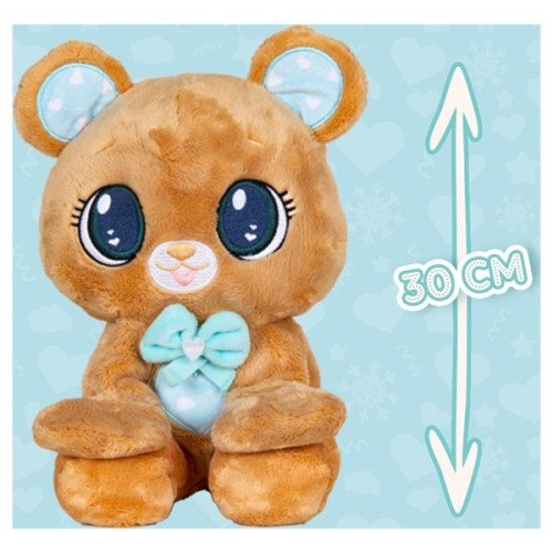 М'яка іграшка Peekapets Коричневий ведмедик (907867)