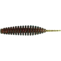 Силікон рибальський FishUP Tanta 2" 019 - Motor Oil/Red (9шт/уп) (1864.13.89)