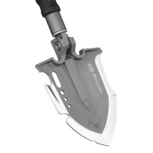 Тактична лопата 2E Mahura Steel Gray розбірна, 23в1, з сумкою у комплекті (2E-TSMTSF3-STGR)