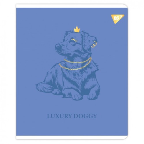 Зошит Yes Luxure doggy 18 аркушів лінія (767531)