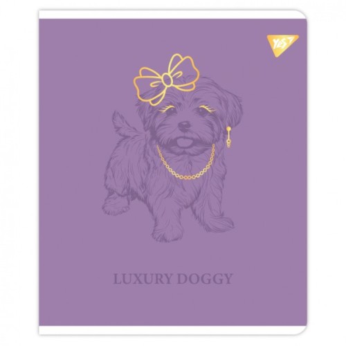 Зошит Yes Luxure doggy 18 аркушів лінія (767531)