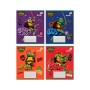 Зошит Kite Ninjia Turtles, 12 аркушів, коса лінія (NT26-235)