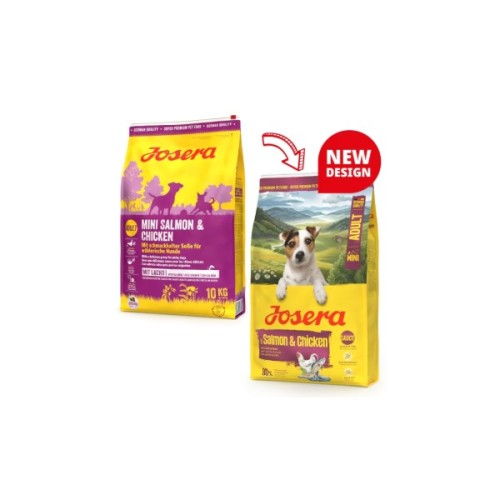 Сухий корм для собак Josera Mini Salmon & Chicken 3 кг (4032254787679)