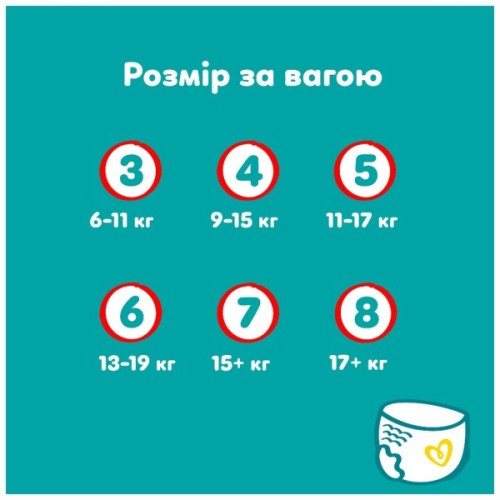 Підгузки Pampers Active Baby Pants Розмір 7 (15+ кг) 108 шт (8006530305747)