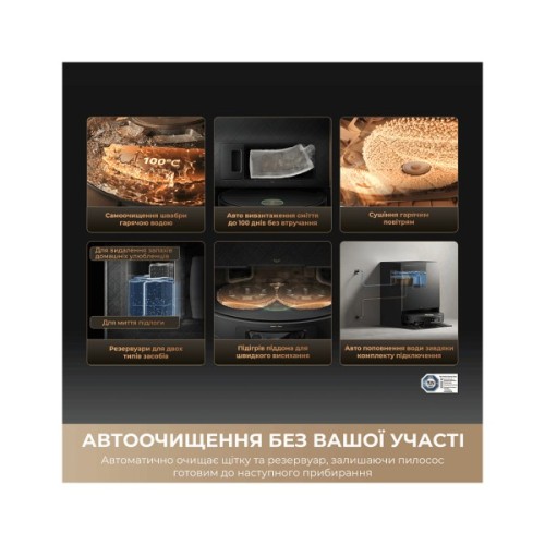 Пилосос Dreame Bot X60 Ultra Complete White (RLX87DE-wh)