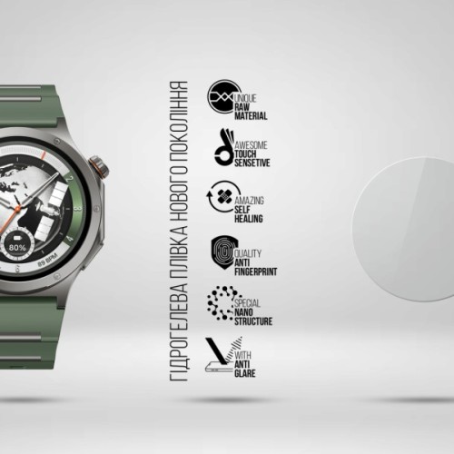 Плівка захисна Armorstandart Matte hydrogel OnePlus Watch 4 6 pcs (ARM94039)