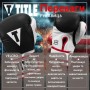 Боксерські рукавички Title Boxing Gel World Black S 10oz (GTWBG S BK)