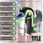 Боксерські рукавички Title Boxing Gel World Black S 10oz (GTWBG S BK)