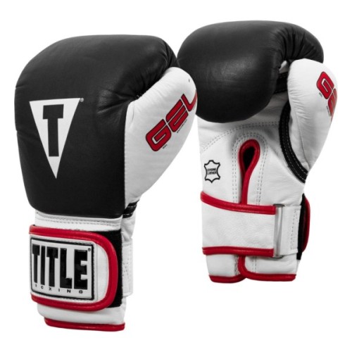 Боксерські рукавички Title Boxing Gel World Black S 10oz (GTWBG S BK)
