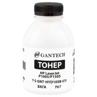 Тонер HP LJ P1005/P1505, bottle 70g Gantech (TSM-HYD105B-070)