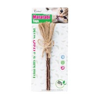 Іграшка для котів Eastland Мітла з мататабі 16 см (6970115703117)