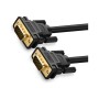Кабель мультимедійний VGA M to VGA M 3.0m VG101 black Ugreen (11631)