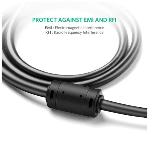 Кабель мультимедійний VGA M to VGA M 3.0m VG101 black Ugreen (11631)