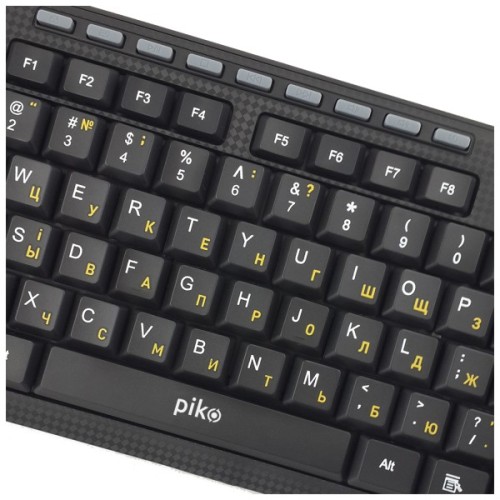 Клавіатура Piko KB-108 USB Black (1283126467103)