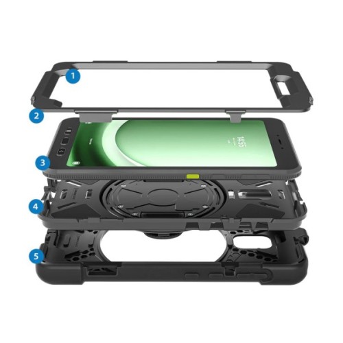 Чохол до планшета BeCover Heavy Duty Samsung Tab Active5 Pro SM-X356B/X350 10.1" Black (713558)