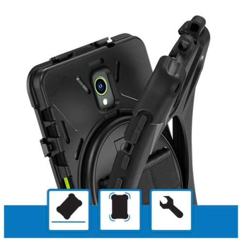 Чохол до планшета BeCover Heavy Duty Samsung Tab Active5 Pro SM-X356B/X350 10.1" Black (713558)