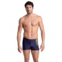 Плавки Arena Kikko V Swim Short 006703-760 темно-синій, жовтий 85 (3468337154259)