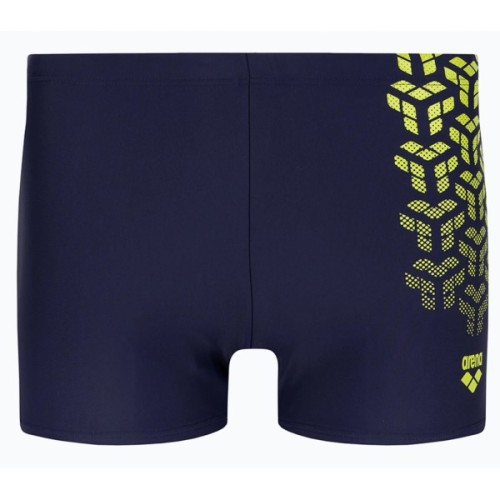 Плавки Arena Kikko V Swim Short 006703-760 темно-синій, жовтий 85 (3468337154259)