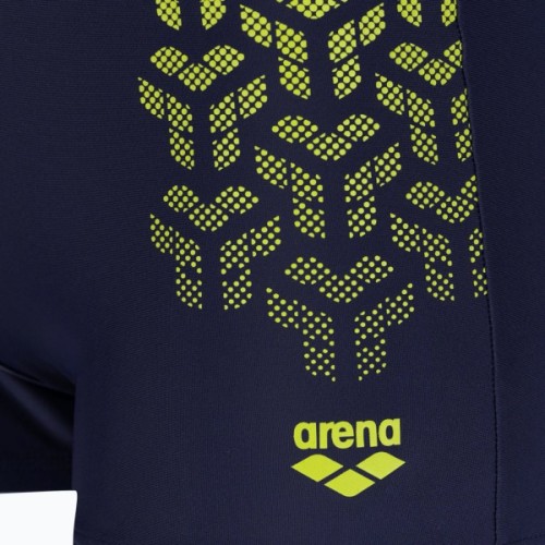 Плавки Arena Kikko V Swim Short 006703-760 темно-синій, жовтий 85 (3468337154259)