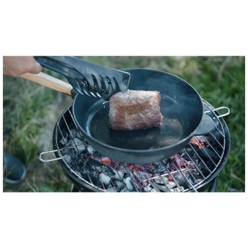 Сковорода Brizoll Optima чавунна з ручкою 240х60 мм (O2460-P)