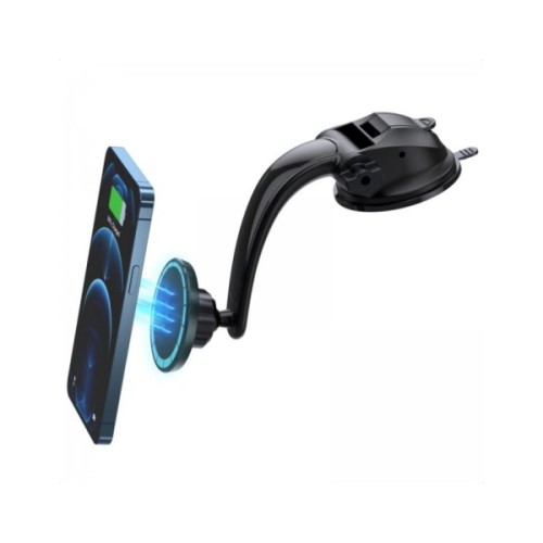 Універсальний автотримач Choetech з магнітним кріпленням на скло або торпеду (AT0005-BK)