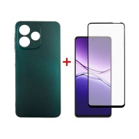 Чохол до мобільного телефона Dengos Oppo A5 Pro Soft+glass Green (DG-KM-183)